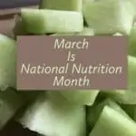 National Nutrition Month